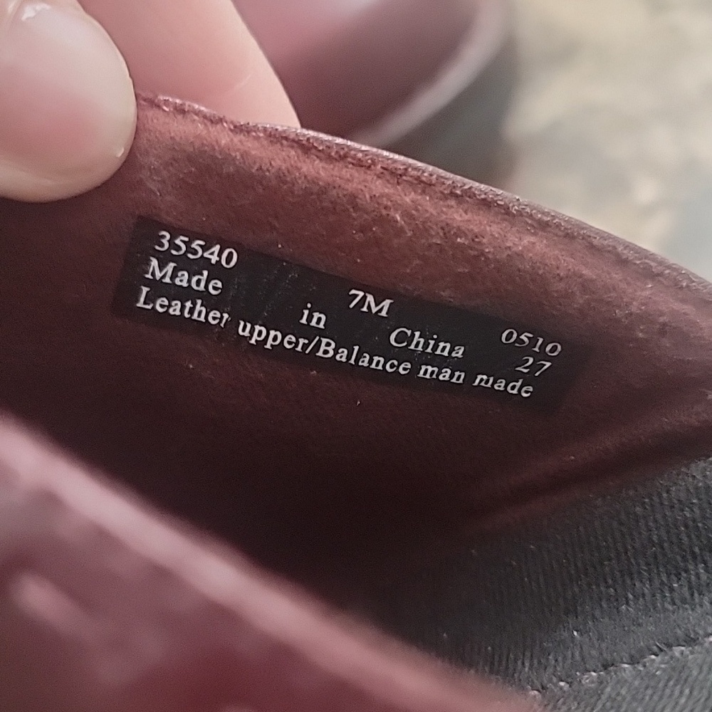 CLARKS Womens Brown(burgund) Leather Mule Slide Shoes Size 7M Accent Sandal's - Picture 8 of 8